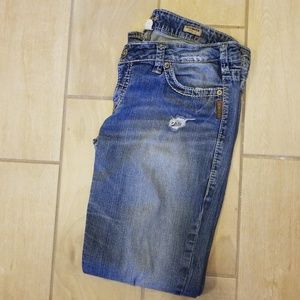 Pioneer bootcut silver jeans